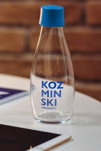 Butelka szklana Logo