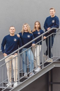 Bluza granatowa z Herbem męska